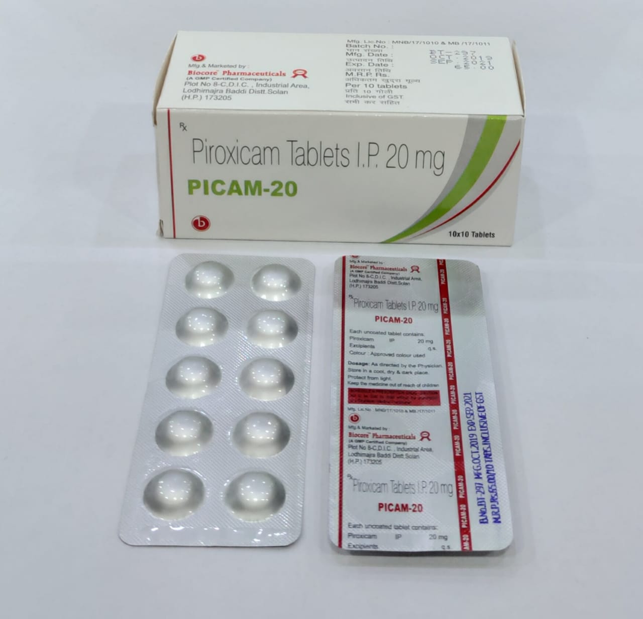 PICAM-20 Tablets